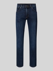 jeansy o kroju regular fit z wpuszczanymi kieszeniami model 'Dijon' od Pierre Cardin - 2