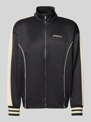 Oversized sweatjack met logostitching, model 'Weldon' van Pegador - 41