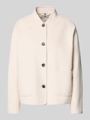 Bomberka w kroju regular fit z mieszanki wełny od Tommy Hilfiger - 39