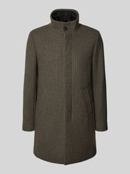 Regular fit lange jas met wol, model 'Harvey'' van Matinique - 32