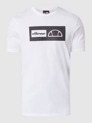 T-shirt van katoen, model 'Kangchen'   van Ellesse Wit - 46