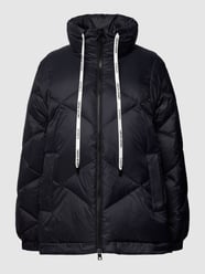 Donsjack met afneembare mouwen van Marc Cain Blauw - 26