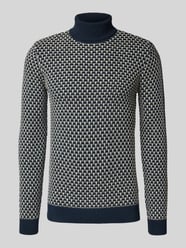 Sweter z dzianiny z golfem od Blend - 45
