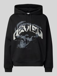 Hoodie met labelstitching van REVIEW - 18