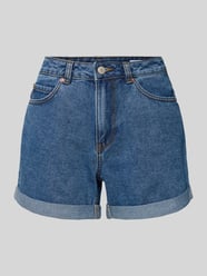 Relaxed Fit Jeansshorts aus Baumwoll-Mix Modell 'ZURI' von Vero Moda - 3