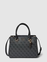 Umhängetasche mit Allover-Muster Modell 'NOELLE' von Guess Grau - 8