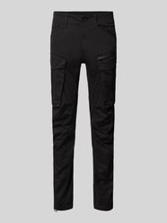 Spodnie cargo o kroju regular tapered fit z dodatkiem streczu model ‘Rovic’ od G-Star Raw - 18