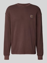 Longsleeve mit Strukturmuster und Rundhalsausschnitt von Carhartt Work In Progress - 20
