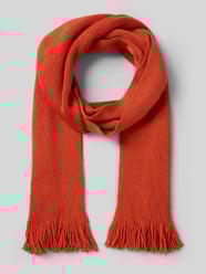 Sjaal van wolmix met franjes van Christian Berg Men - 1
