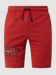 Sweatshorts mit Logo von Under Armour Rot - 10