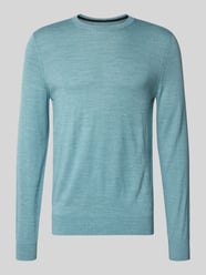 Sweter o kroju regular fit z mieszanki wełny od Christian Berg Men - 14