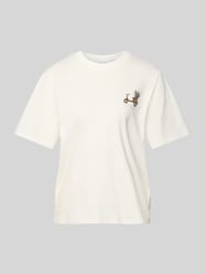T-shirt z nadrukiem z logo od Marc O'Polo Denim - 7