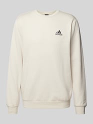 Sweatshirt mit gerippten Abschlüssen von ADIDAS SPORTSWEAR Beige - 1