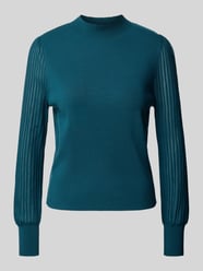 Regular Fit Strickpullover mit Stehkragen von zero - 6