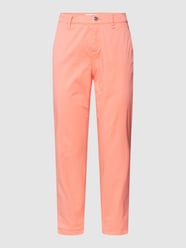Broek met labeldetails van MAC Rood - 37