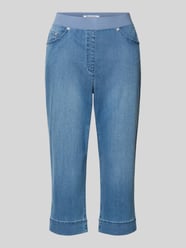 Slim Fit Caprihose aus Baumwoll-Mix von Raphaela By Brax - 40
