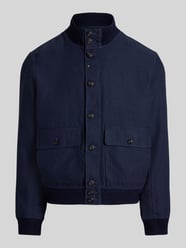 Bluzon o kroju regular fit z czystego lnu z naszywanymi kieszeniami od Polo Ralph Lauren - 30