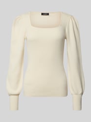 Sweter z dzianiny z bufiastymi rękawami Model 'DIEKA' od Lauren Ralph Lauren - 31