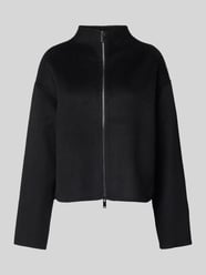 Jacke mit Turtleneck Modell 'Helise' von OPUS Schwarz - 48