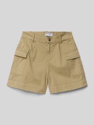 Regular Fit Cargoshorts mit Gürtelschlaufen von Blue Effect - 8