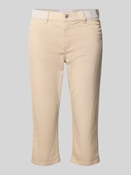 Capribroek met elastische band model 'AnnaCapri Sporty' van ANGELS Beige - 3