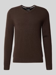 Kaschmirpullover mit V-Ausschnitt von Christian Berg Men - 30