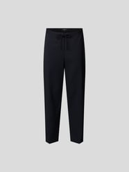Stoffhose mit Tunnelzug von Theory Blau - 48