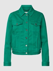 Jeansjacke mit Umlegekragen von s.Oliver RED LABEL Grün - 34