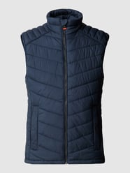 Steppweste mit Stehkragen von Tom Tailor Blau - 15