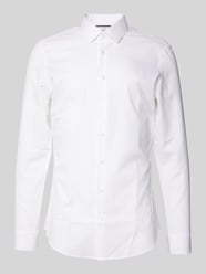 Super Slim Fit Businesshemd aus Popeline von Jake*s - 11