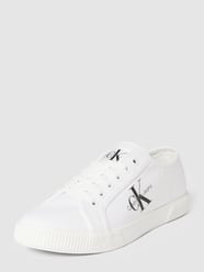 Sneakers met labelprint, model 'VULCANIZED' van Calvin Klein Jeans Wit - 5