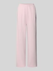 Sweatpants aus reiner Baumwolle mit Logo-Print Modell 'PLIZZY' von American Vintage Pink - 26