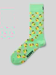 Socken mit Motiv-Stitching Modell 'RUBBER DUCK' von Happy Socks - 19