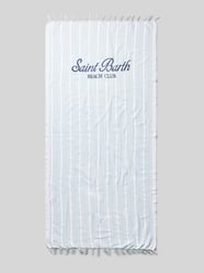 Strandlaken in all-over look met labelprint model 'FOUTAS LIGHT' van MC2 Saint Barth - 3