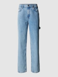 Jeans mit Brand-Stitchings von KARL KANI Blau - 14