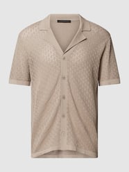 Freizeithemd im Strick-Look Modell 'Ray' von Drykorn Beige - 45