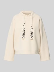 Bluza o kroju oversized z tunelem od Marc Cain - 17