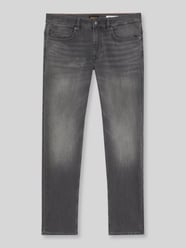 Slim Fit Jeans mit Label-Detail Modell 'DELAWARE BO' von BOSS Orange - 16