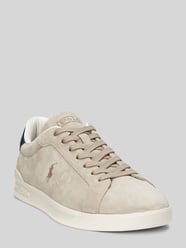 Sneaker aus echtem Veloursleder von Polo Ralph Lauren Beige - 2