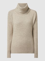 Rollkragenpullover mit überschnittenen Schultern Modell 'Doffy' von Vero Moda Beige - 46