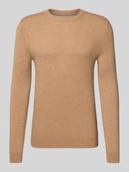 Sweter z dzianiny z mieszanki wełny z domieszką kaszmiru od MCNEAL - 28
