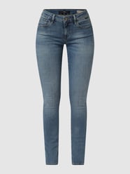 Super Skinny Fit Mid Rise Jeans mit Stretch-Anteil Modell 'Adriana'  von Mavi Jeans Blau - 13