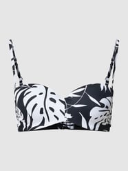 Bikini-Oberteil mit Allover-Muster Modell 'ROXY LOVE THE BEACH' von Roxy Schwarz - 24