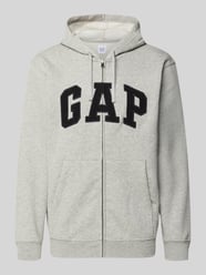 Bluza rozpinana z logo i kieszenią kangurka od GAP - 13