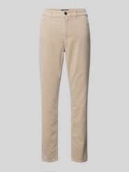 Slim Fit Jeans im 5-Pocket-Design von Marc Cain Beige - 11