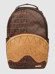 Rugzak in leerlook  van Sprayground Bruin - 5