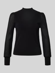 Strickpullover aus Viskose-Mix mit Ballonärmeln von Zero - 29