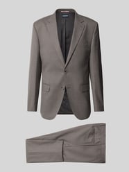 Slim Fit Anzug aus Schurwoll-Mix von HECHTER PARIS Beige - 21