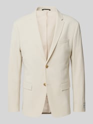Licht getailleerd colbert van katoenmix van CK Calvin Klein Beige - 36