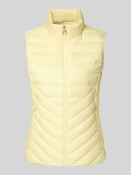 Kamizelka pikowana w kroju regular fit z kieszeniami na zamek błyskawiczny od s.Oliver RED LABEL - 3